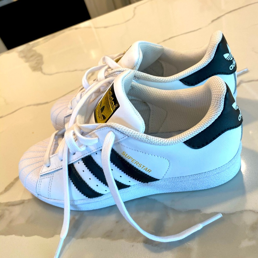 Gently used Adidas Ortholite Superstar Sneakers